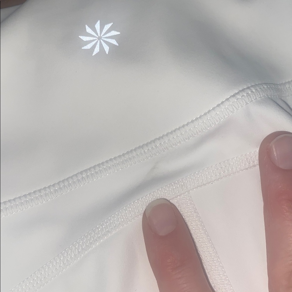 Women’s White Athleta Leggings - Picture 8 of 8